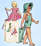 Simplicity Pattern 2980 Toddler Girls Romper Size 2