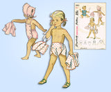 Simplicity Pattern 2892 Romper or Sun Suit Size 1