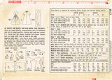 1950s Vintage Simplicity Sewing Pattern 2917 Misses Cocktail Dress & Coat Sz 34B