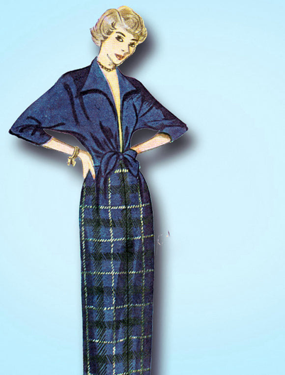 1940s Vintage Simplicity Sewing Pattern 2937 Misses Skirt & Blouse Size 32 Bust -Vintage4me2