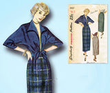 1940s Vintage Simplicity Sewing Pattern 2937 Misses Skirt & Blouse Size 32 Bust -Vintage4me2