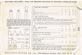 1940s Vintage Simplicity Sewing Pattern 2938 Uncut Misses Skirt and Weskit 30B