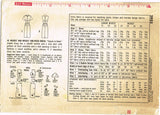 Simplicity 2952: 1950s Misses Wiggle Dress Sz 34 B Vintage Sewing Pattern