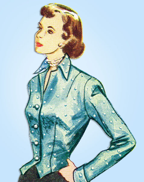 1940s Vintage Simplicity Sewing Pattern 2962 Misses Jacket & Weskit Vest Sz 34 B - Vintage4me2