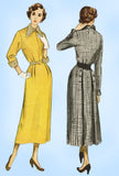 Simplicity 3006: 1940s Uncut Misses Dress Size 34 Bust Vintage Sewing Pattern - Vintage4me2