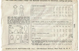 Simplicity 3072: 1950s Easy Misses Housecoat or Robe 37 B Vintage Sewing Pattern