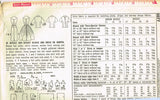 1950s Vintage Simplicity Sewing Pattern 3077 Uncut Misses Wiggle Dress Size 11