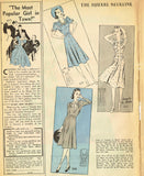 Simplicity 3142: 1940s Misses WWII Princess Dress Sz 30 B Vintage Sewing Pattern - Vintage4me2