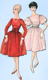 1950s Vintage Simplicity Sewing Pattern 3150 Uncut Misses Party Dress Sz 13 33B