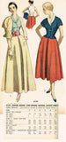 1950s Vintage Simplicity Sewing Pattern 3159 Uncut Misses Dressy Suit Sz 32 Bust