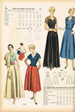 1950s Vintage Simplicity Sewing Pattern 3159 Uncut Misses Dressy Suit Sz 32 Bust