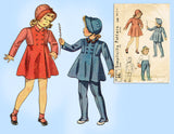 Simplicity 3169: 1930s Baby Girls and Bonnet Sz 2 Vintage Sewing Pattern - Vintage4me2