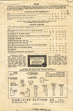 Simplicity 3169: 1930s Uncut Girls & Bonnet Sz 6 Vintage Sewing Pattern
