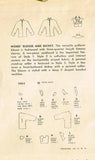 1950s Vintage Simplicity Sewing Pattern 3302 Uncut Misses Kimono Blouse Size 12