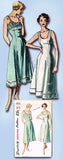1950s Vintage Simplicity Sewing Pattern 3352 Uncut Misses Simple Slip Sz 16 34B