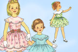 Simplicity 3376: 1960s Uncut Toddler Girls Dress Size 6 Vintage Sewing Pattern - Vintage4me2