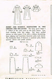 1950s Vintage Misses' Nightgown Uncut 1950 Simplicity Sewing Pattern 3388 Sz 18
