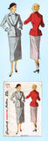 1950s Original Vintage Simplicity Pattern 3338 Uncut Misses Tailored Suit Sz 30B