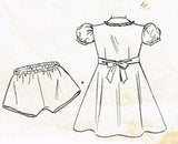 Simplicity 3550 Back View of Dress