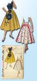 1950s Vintage Simplicity Sewing Pattern 3560 Uncut Misses Circle Skirt Size 26 W