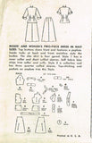 1950s Vintage Misses Peplum Suit Uncut 1951 Simplicity Sewing Pattern Size 14.5