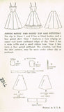 1950s Vintage Simplicity Sewing Pattern 3766 Misses Scalloped Slip Size 33 Bust