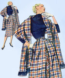 1950s Vintage Simplicity Sewing Pattern 3769 Easy Misses Skirt & Stole Sz 26 W