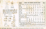 1950s Vintage Plus Size Sun Dress Uncut 1952 Simplicity VTG Sewing Pattern 40 B