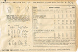 1950s Vintage Simplicity Sewing Pattern 3891 Uncut Misses Sleeeveless Blouse 32B