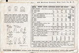 Simplicity 3974: 1950s Misses Fitted Vest or Jacket 32 B Vintage Sewing Pattern