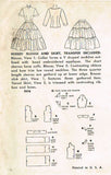 1950s Vintage Simplicity Sewing Pattern 3978 Uncut Misses 2 Piece Dress Sz 16 34