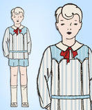 1920s Vintage Simplicity Sewing Pattern 401 Cute Uncut Toddler Boys Suit Size 4 - Vintage4me2
