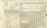 1950s Vintage Simplicity Sewing Pattern 4020 FF Misses Peplum Suit Size 14 32B