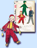 1950s Vintage Simplicity Sewing Pattern 4026 FF Toddler Boy's Snow Suit Size 6
