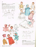 Simplicity 4129: 1950s Uncut 11 Inch Baby Doll Clothes Set Vintage Sewing Pattern - Vintage4me2