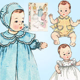 Simplicity 4129: 1950s 15 Inch Dy-Dee Baby Doll Clothes Set Vintage Sewing Pattern