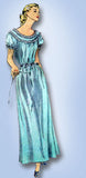 1950s Vintage Simplicity Sewing Pattern 4140 Uncut Misses Nightgown Sz 14 32B