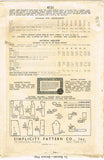 1940s Vintage Simplicity Pattern 4151 Misses WWII Tailored Suit Sz 38 Bust
