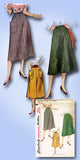 1950s Vintage Simplicity Sewing Pattern 4179 Uncut Misses Day Skirt Sz 26 W