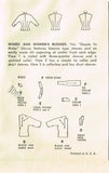 1950s Vintage Simplicity Sewing Pattern 4180 Uncut Misses' Easy Blouse Size 16