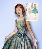 1950s Vintage Simplicity Sewing Pattern 4275 Little Girls Confirmation Dress 14