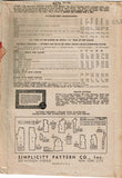 Simplicity 4279: 1940s Uncut Misses WWII Slacks Size 30 B Vintage Sewing Pattern
