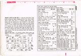 1960s Original Vintage Simplicity Sewing Pattern 4287 Sweet Infants Layette Set