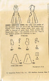 1950s Vintage Simplicity Sewing Pattern 4354 Uncut Misses Sun Dress Size 16 34B