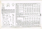 1950s Vintage Simplicity Sewing Pattern 4379 Uncut Misses Dress Skirt Jumper 36B