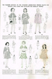 1930s Vintage Simplicity Sewing Pattern 439 Girls Flapper Party Dress Size 10 - Vintage4me2