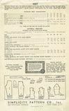 1940s Vintage Simplicity Sewing Pattern 4407 WWII Rosie the Riveter Pants Suit