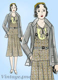 Simplicity 441: 1930s Uncut Toddler Girls Dress Size 6 Vintage Sewing Pattern - Vintage4me2 