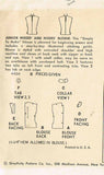 1950s Original Vintage Simplicity Pattern 4434 Uncut Misses Easy Blouse Sz 34 B