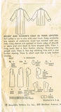 1950s Original Vintage Simplicity Pattern 4437 Uncut Misses Swagger Coat Sz 30 B